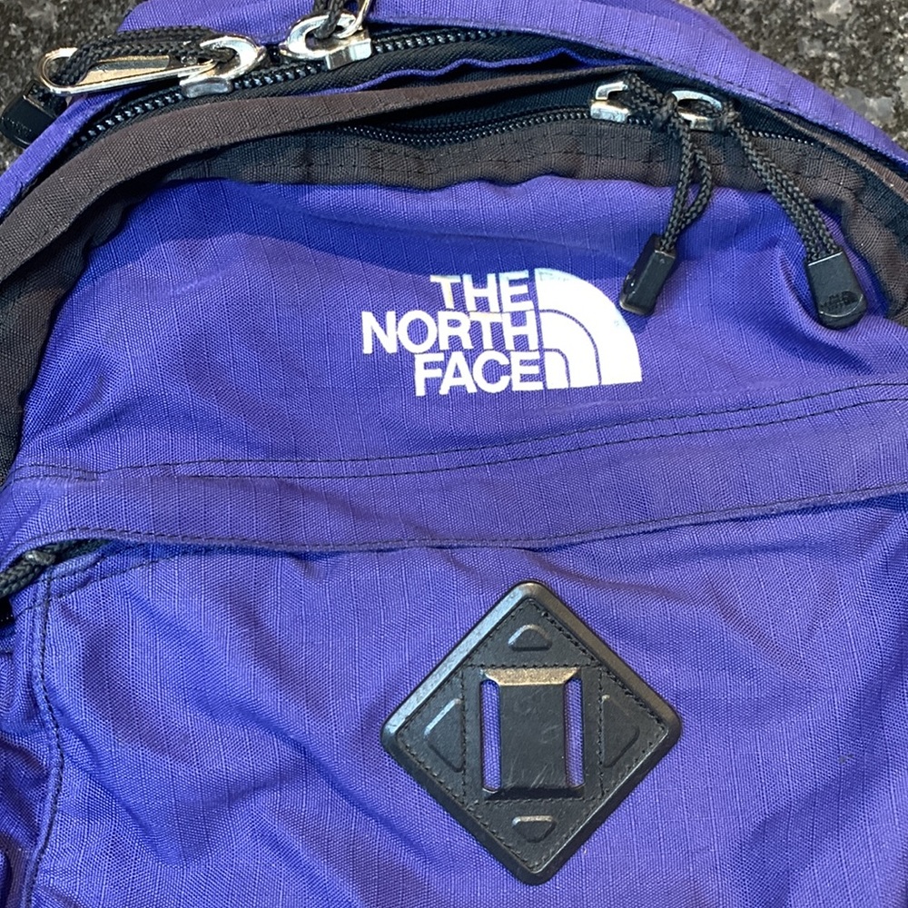 The North Face Purple and Black Backpack - Picture 2 of 11